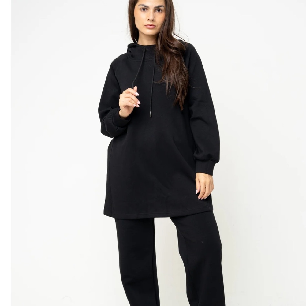 NEW FITH BLACK RELAXED HOODIE - REST DAY CAPSULE Size: